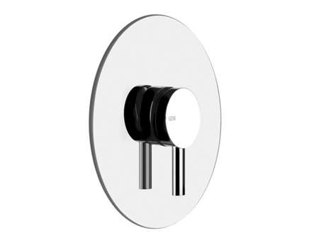 GESSI Ovale, juego preparado, para mezclador oculto, 1 salida en la parte superior, 44702