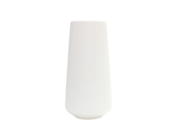 Jarrón moderno minimalista con aspecto cerámico mate, CHABERLU