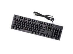 Teclado Usb 104 Teclas Retroiluminado Rgb Com Efeitos De Luz Ergonômico Para Pc Windows 2000/xp/7/8/10
