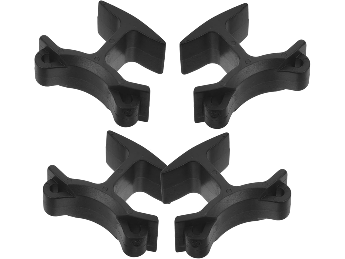 Árbitro portátil con pinza para dedo, juego de 4 piezas, plástico, pinzas ligeras y prácticas, accesorios para Gokoco