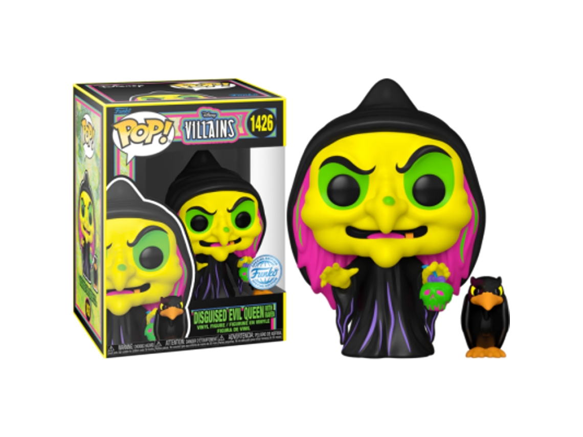 Funko Pop Disney Blancanieves 1937 Reina Malvada Disfrazada Con Cuervo 1426 FUNKO