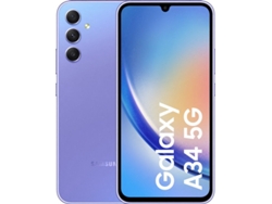 Galaxy A34 5G Samsung (reacondicionado Con Signos de Uso 128 GB Púrpura) (Dual SIM)