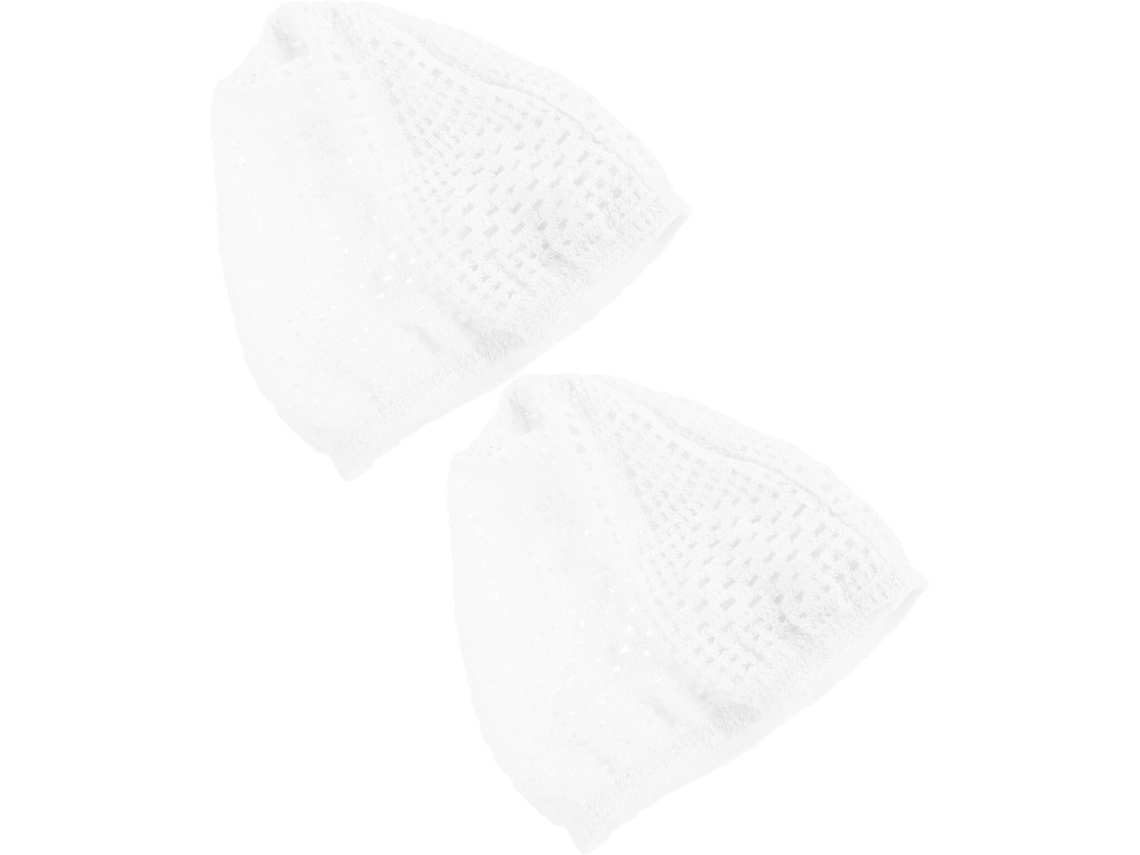 Juego de 2 gorros de punto Kufi