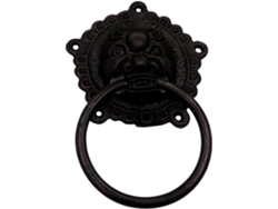 Aldaba De Hierro Robusta Fundido 15 Cm, Duradero, Resistente, Calidad, Elegante