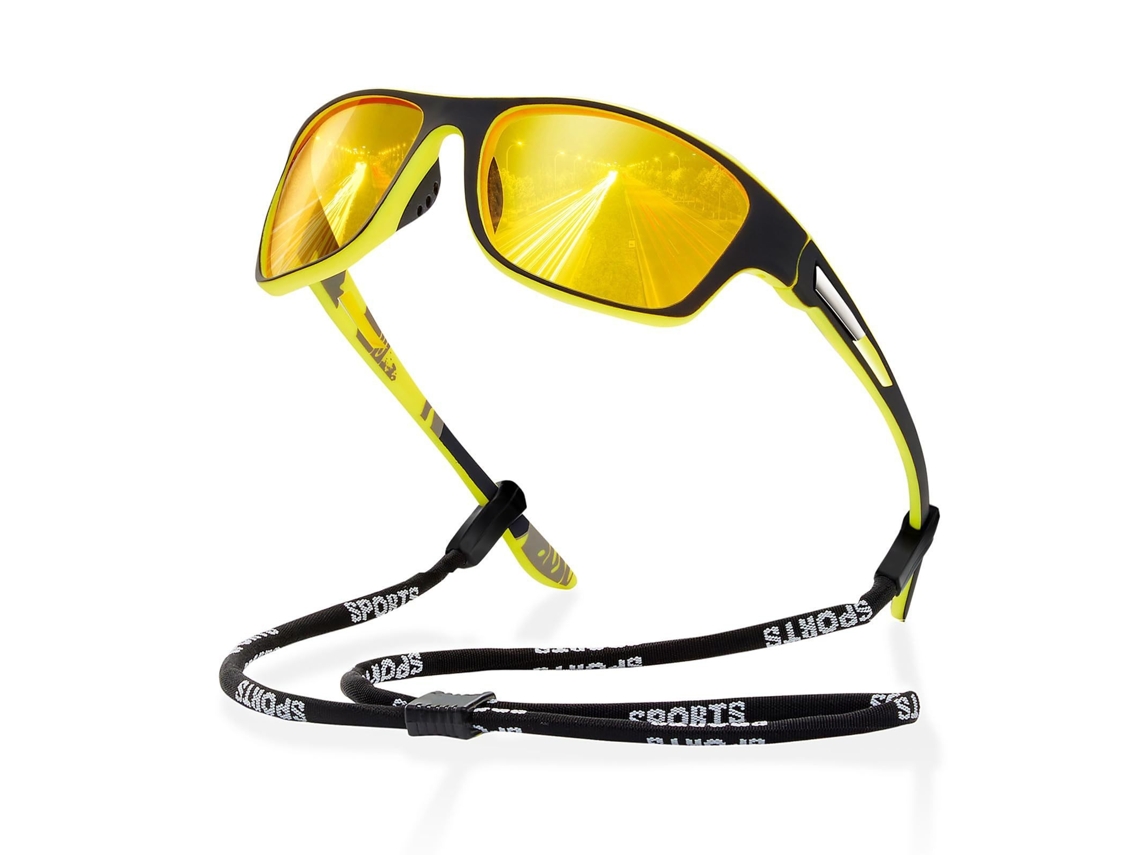 Gafas De Sol Polarizadas Para Ciclismo Para Hombre Protección Uv Gafas De Sol Para Deportes Al Aire Libre (amarillo) Gertiz