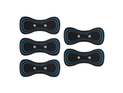HYMNORA 5pcs Almohadilla de Masaje Cervical Mini Masajeador Eléctrico Portátil para Cuello Hombro Cervicobraquialgia