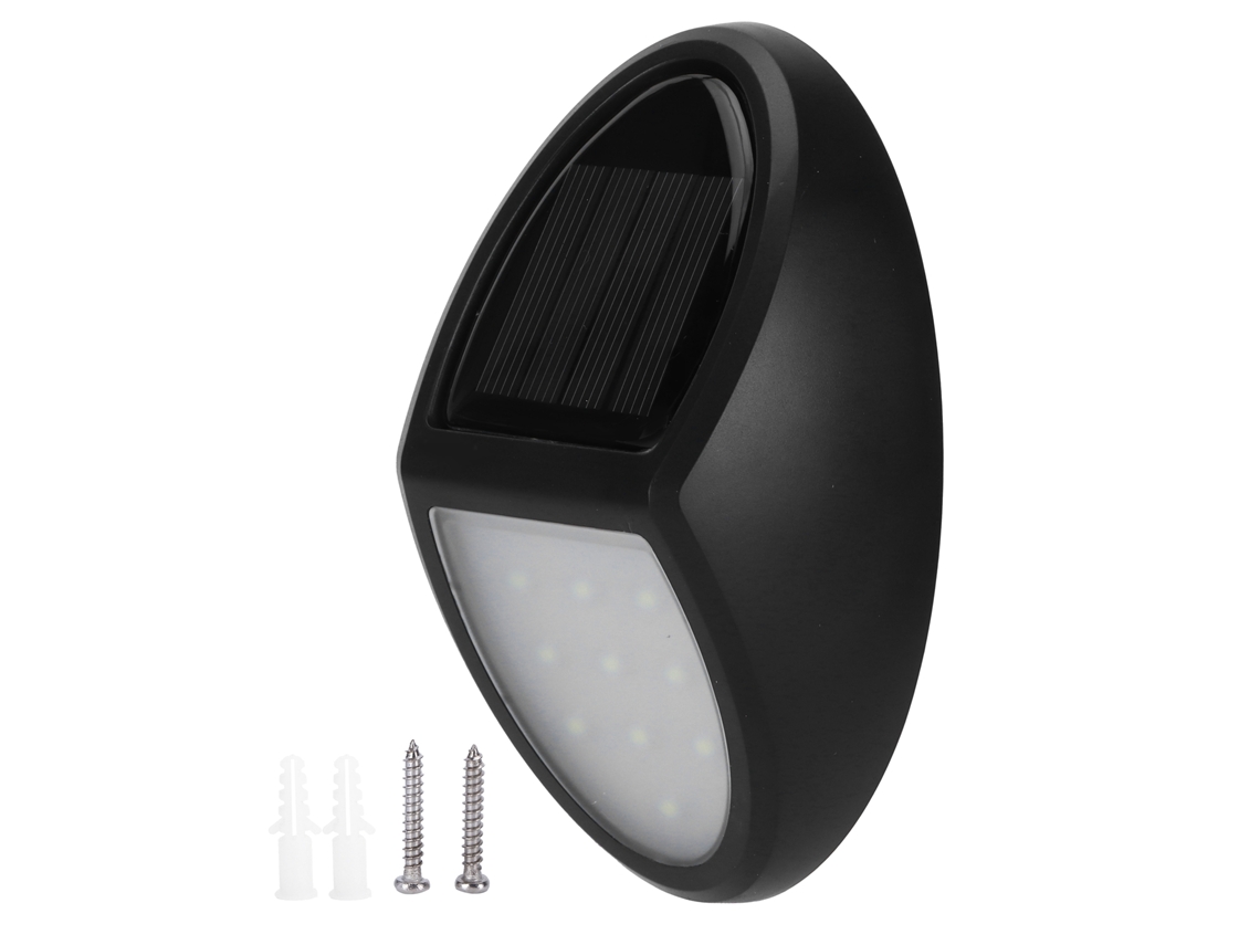 2026-lámpara De Pared Solar Ip65 Impermeable Para Jardín Patio Balcón Decoración Luz Blanca