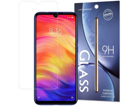 Protector Cristal Templado Xiaomi Redmi 8 LMOBILE Glue Transparente