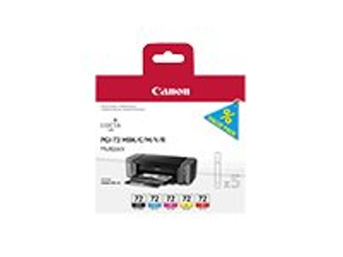 Pack de Ahorro de 5 Cartuchos de tinta Original CANON CANON PGI-72 para PIXMA PRO-10, PRO-10S, PIXUS PRO-10