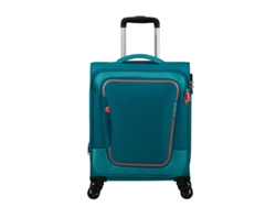 Maleta de Cabina Pulsonic 55Cm con 4 Ruedas Expandible Azul Piedra 40.5L AMERICAN TOURISTER