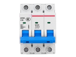 Disyuntor Miniatura 3 Polos 16a 400vac Ip20 Larga Vida Gym1-dz47s