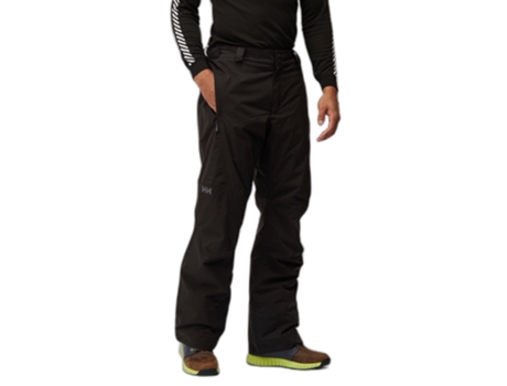 Pantalones de Nieve para Hombre HELLY HANSEN Alpine Insulated Negro para Esquí (Talla:S)