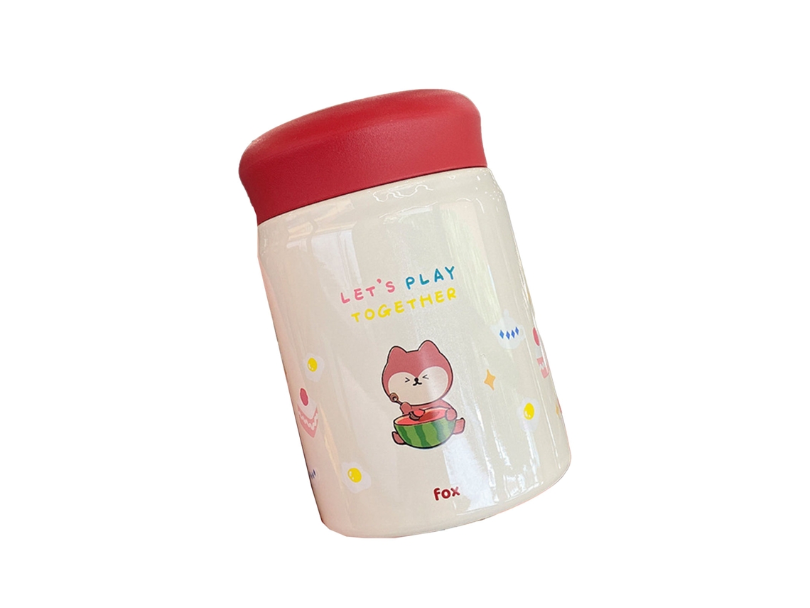 Tarro Térmico De Acero Inoxidable De 320 Ml Con Tapa, Ideal Para Uso Portátil En Exteriores.
