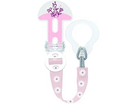 Porta-Chupete MAM Clip It! & Cover Rosa (0+ meses)