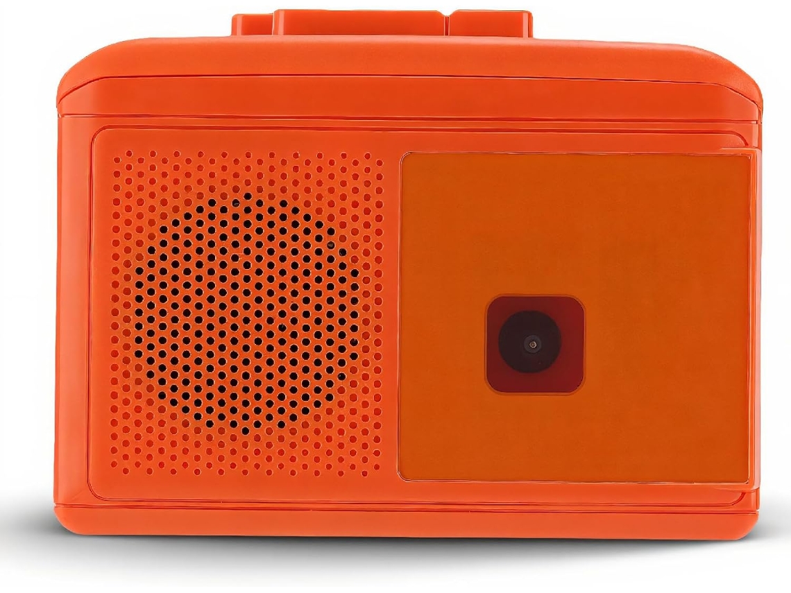 Grabadora De Casetes Portátil Con Altavoz Y Micrófono.