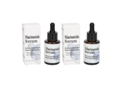 2pcs Suero Facial De Niacinamida 30ml: Eliminar Manchas Oscuras, Arrugas, Hidratar Y Blanquear Piel