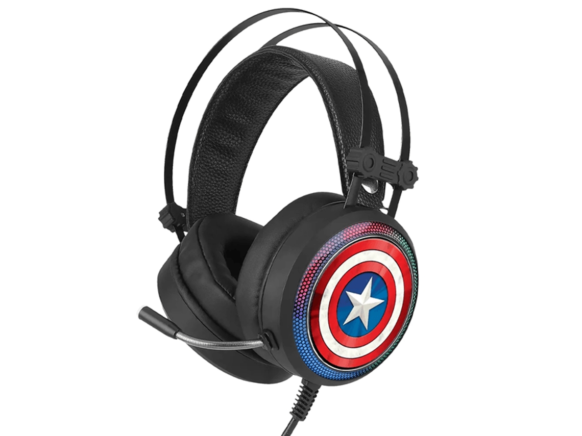 Auriculares Gaming Capitán América Marvel