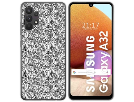 Carcasa Samsung Galaxy A32 4G TUMUNDOSMARTPHONE Dibujos Multicolor