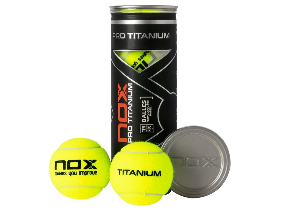 Bolas de Padel NOX Titanium X3
