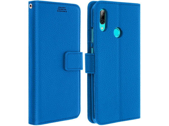 Funda Huawei P Smart 2019, Honor 10 Lite AVIZAR Wallet Azul
