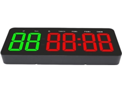 Temporizador De Gimnasio De 12,4 Pulgadas Con Control Remoto, Gran Pantalla Led De Intervalos Para Entrenamiento Hiit.