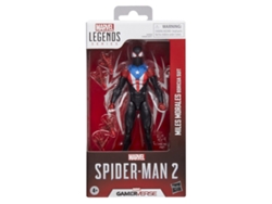 Figura Marvel Legends Spider Man 2 Miles Morales Traje Boricua 15cm Hasbro