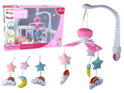 Cuna Carrusel Sky Sound Rosa B. activo