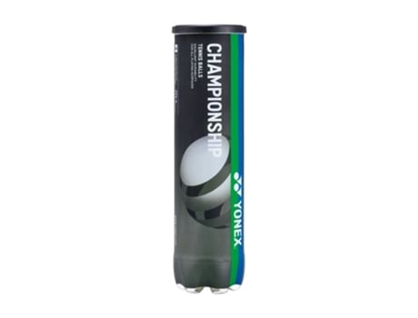 Juego de 4 Pelotas de Tenis YONEX Championship