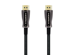 Cable Hdmi 2.1 Aoc 8K AISENS A153-0518/ Hdmi Macho Hdmi Macho/ 25M/ Negro