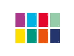 Cuaderno Pacsa Basic Multicolor 80 Hojas Din A4 (10 Unidades)