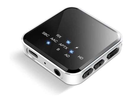 Comprar Adaptador auxiliar Bluetooth 5.2 para coche, USB a conector de 3,5  mm, dongle de audio, receptor BT, transmisor, kit de manos libres para  altavoz inalámbrico automático, reproductor de música