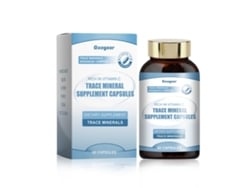 Cápsulas suplementarias con oligoelementos y minerales esenciales.