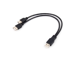 Cable Adaptador Hub Divisor Y Usb 2.0 De Alta Velocidad De Macho A 2 Hembras Dobles Jack
