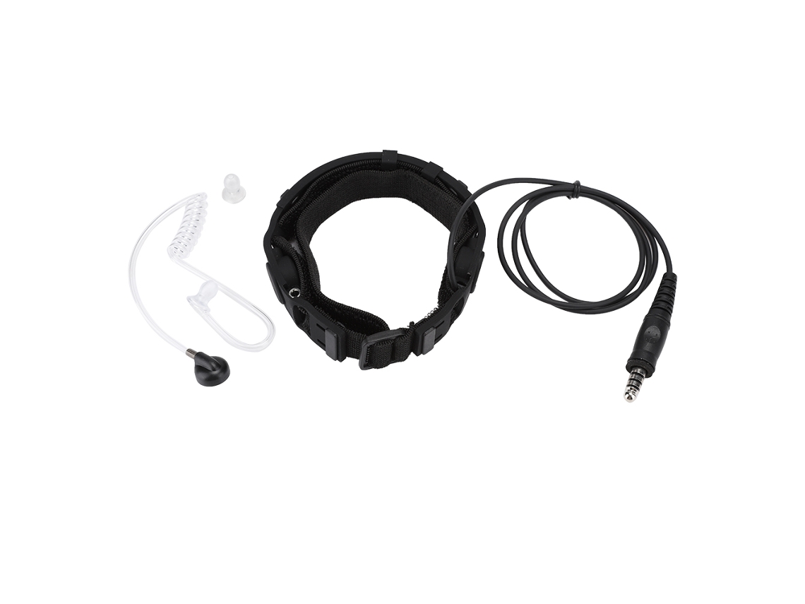 Auriculares Con Micrófono De Garganta Z-tactics Z033fg Con Diadema De Nailon Abs Para Element Ptt