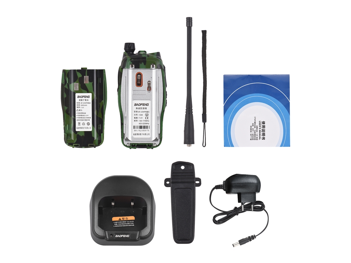 Radios De Dos Vías Baofeng Para Adultos, Largo Alcance, Walkie Talkie Profesional