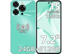 OUKITEL C69 24 GB RAM 512 GB ROM 7,2'' 120 Hz 6000 mAh Cámara de 64 MP Android 15 NFC