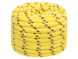 Cuerda para barcos de 20 mm y 100 m, polipropileno amarillo HARLANV1