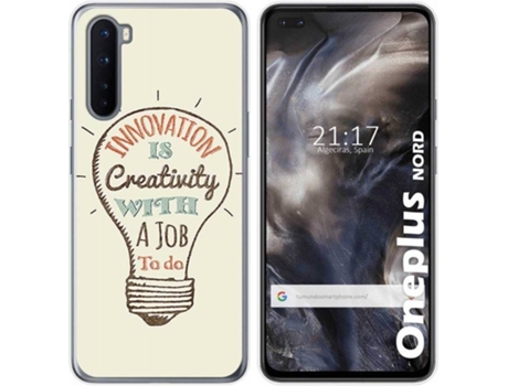 Carcasa OnePlus Nord TUMUNDOSMARTPHONE Creativity Multicolor