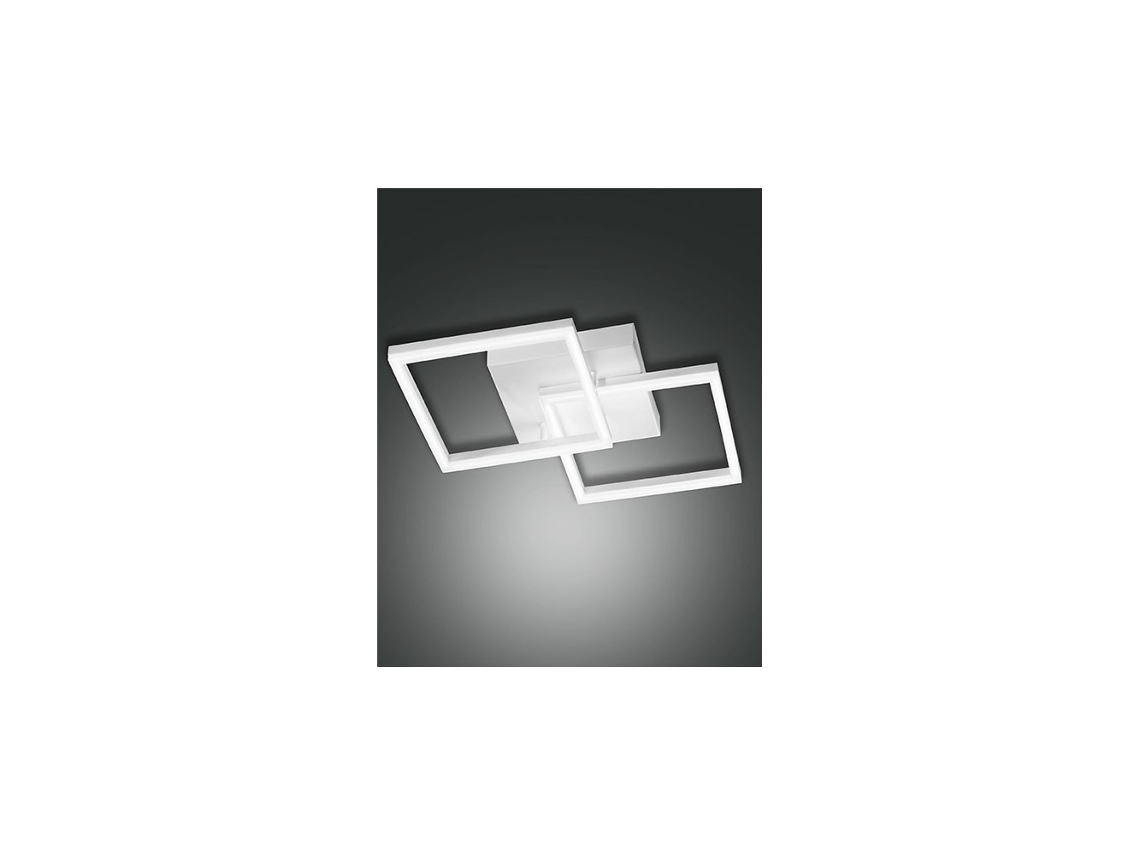 BARD plafón LED moderno 39W Blanco 3394-22-102 FABAS LUCE
