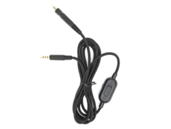 Cabo De Áudio Para Fones Steelseries Pc373d Gsp350 Gsp500 Gsp600 Com Controle De Volume E Microfone Mudo