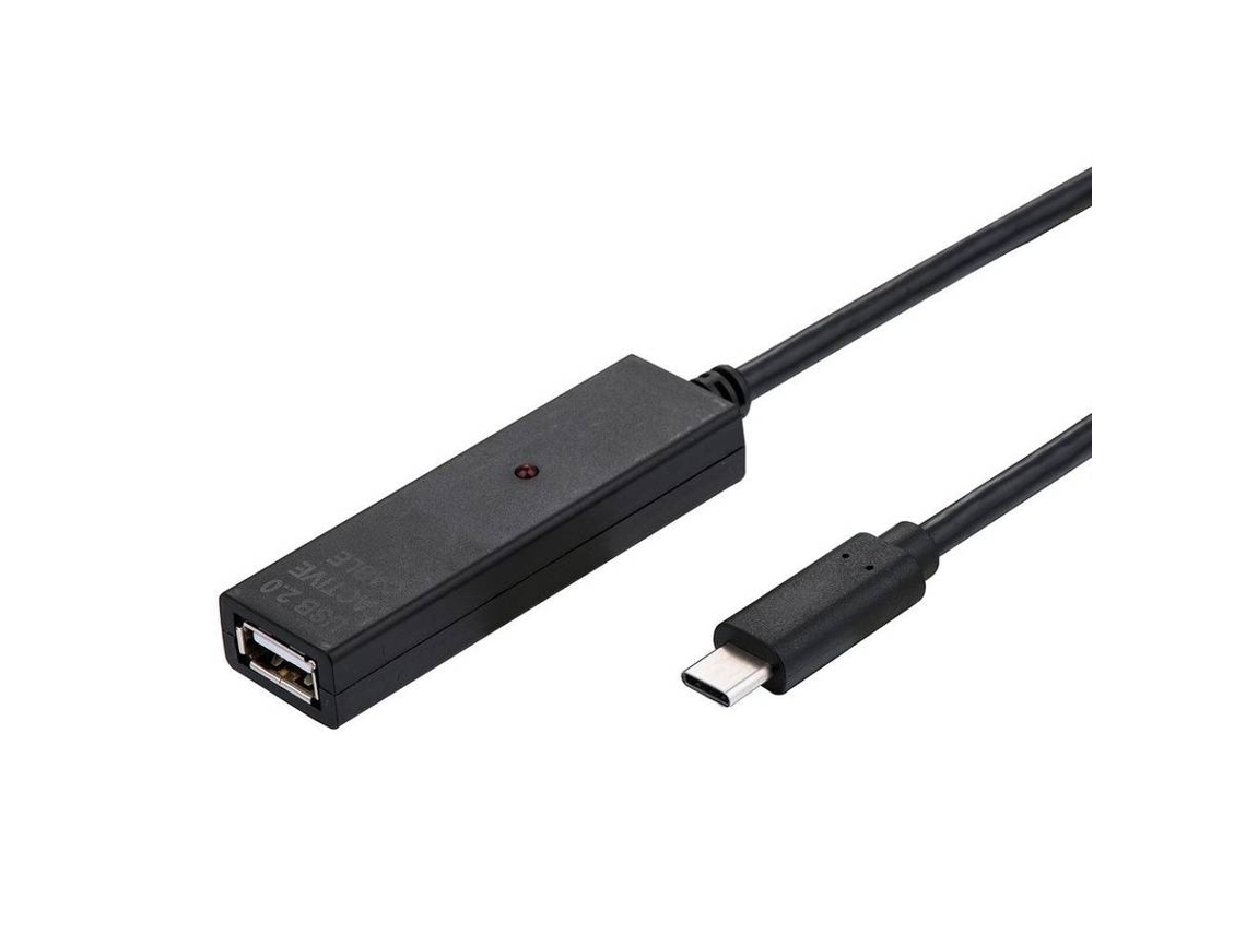 Cable VALUE (USB-C y USB-A - 15m - Negro)