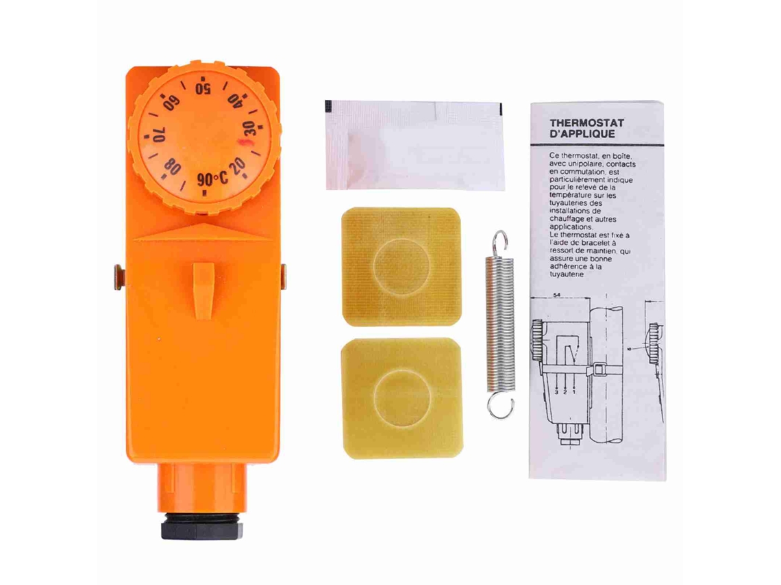 Termostato Ajustable Controlador De Temperatura 20-90°c Inicio En Alta Temperatura Para Sistema De Calefacción