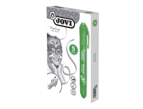 JOVI Barra Maquillaje JOVI Twist Make-up Colores (Caja 5 ud.) - Verde