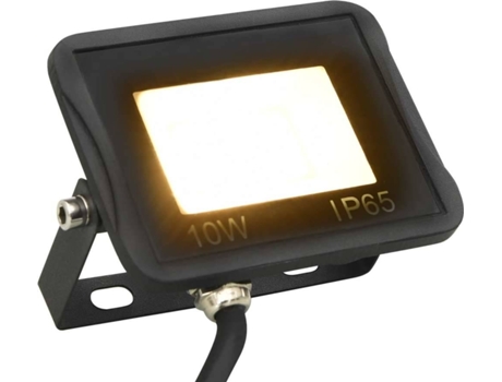 vidaXL Foco LED 10 W blanco cálido