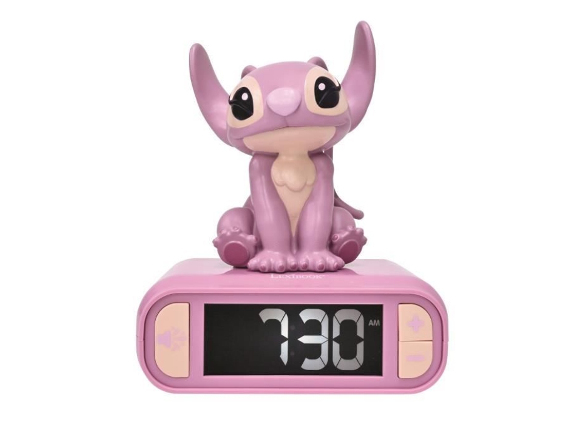 Disney Stitch Angel 3d-nachtlicht-wecker Mit Soundeffekten