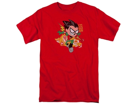 Camiseta ROCKINSTONE Robin Teen Titans Go (XXL)