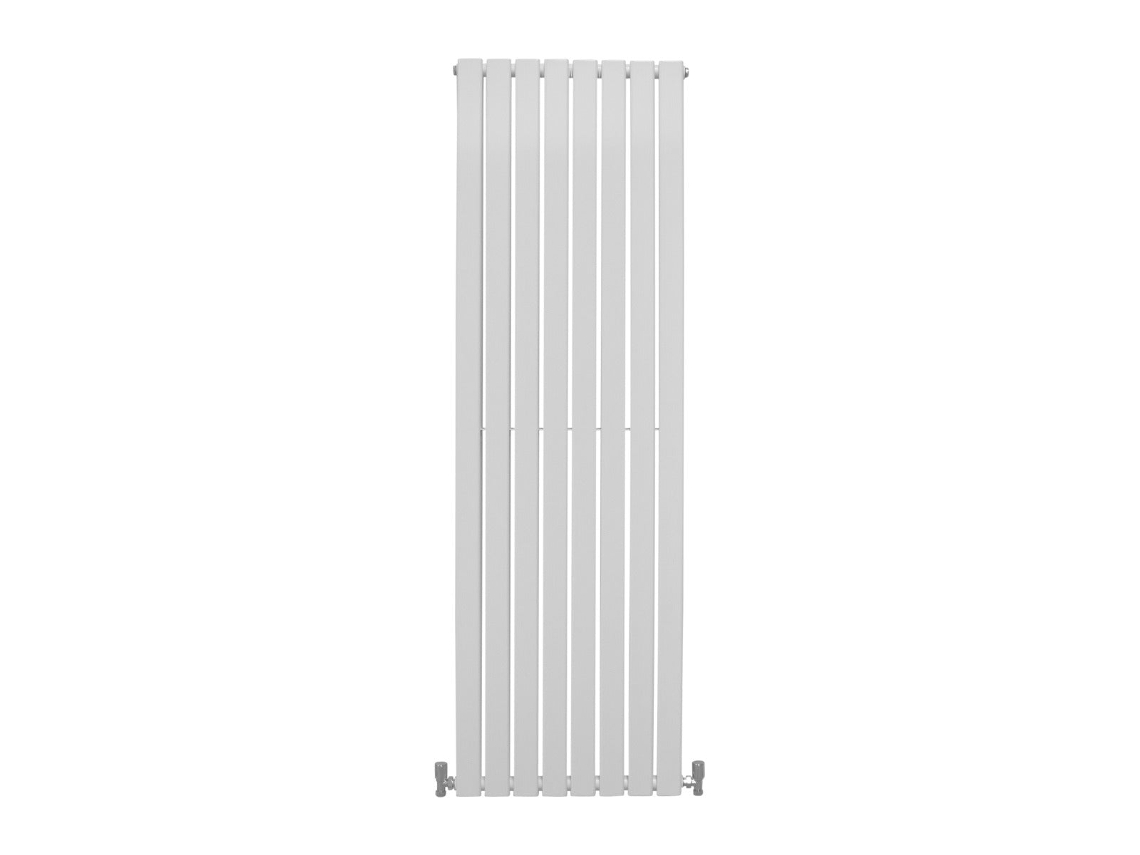 Radiadores de panel plano, de diseño, 1800x560 mm, blanco brillante.
