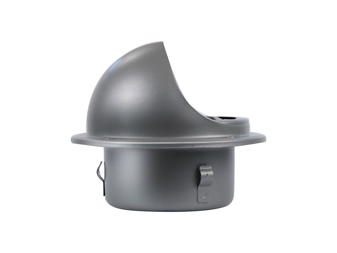 Protector de lluvia para parabrisas de acero inoxidable 304 de montaje en pared de 100 mm