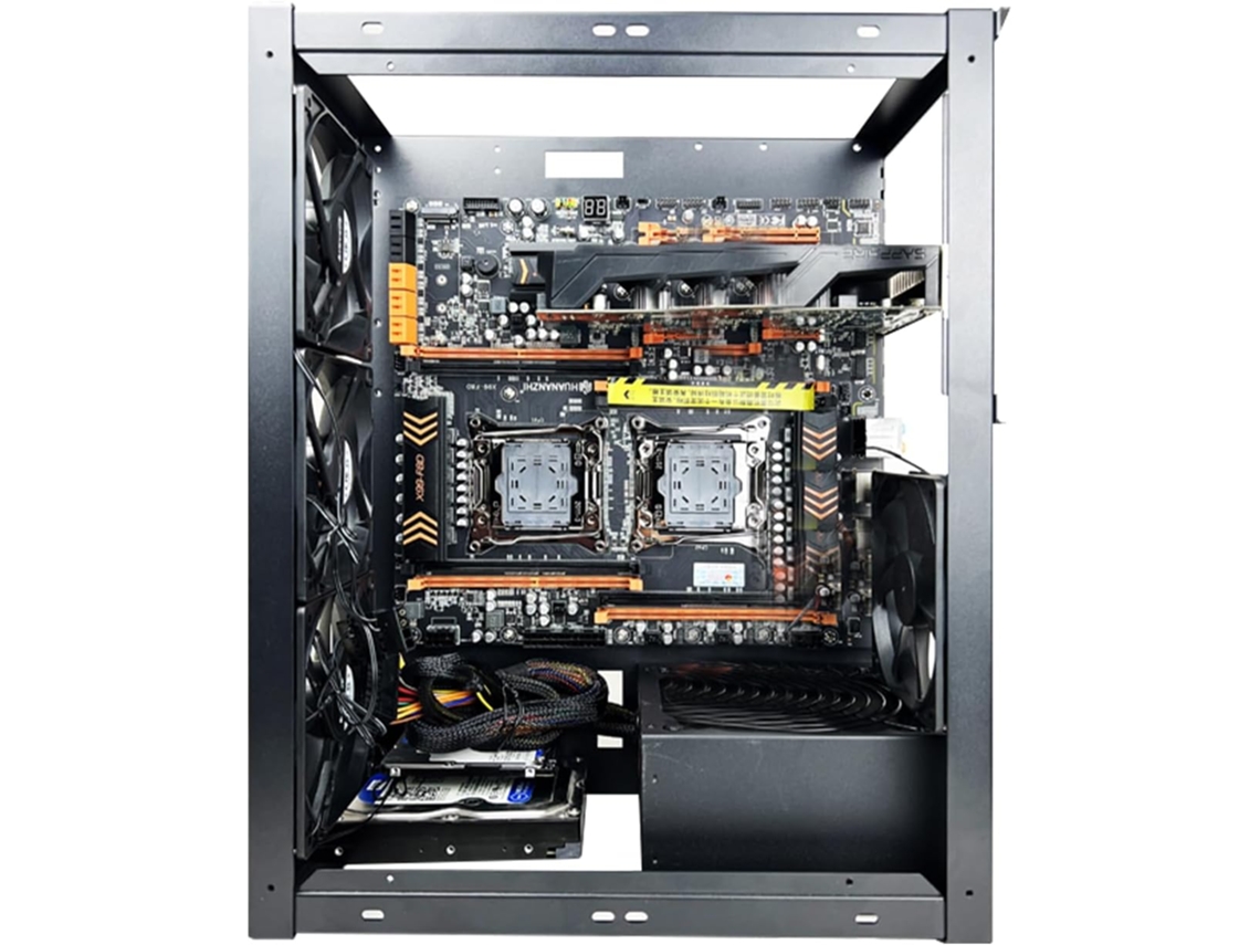 Placa Base – Chasis Abierto Con Marco De Aluminio Para Pc Diy Con Disipación De Calor