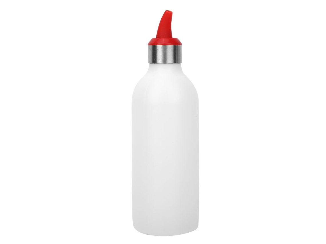 Botella Dosificadora De 450 Ml Para Especias, Aderezos Para Ensaladas, Mermelada, Azúcar, Color Rojo.